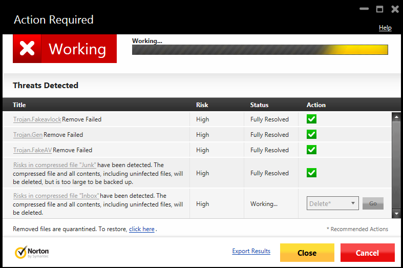 NIS virus warning